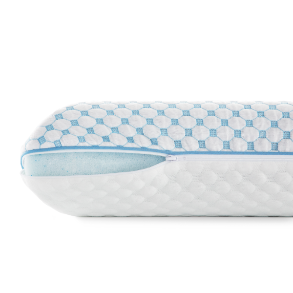 WEEKENDER HYPERCHILL FOAM PILLOW WITH REVERSILBE COOLING COVER